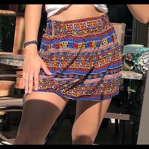 Like New Forever 21 Boho Skirt
